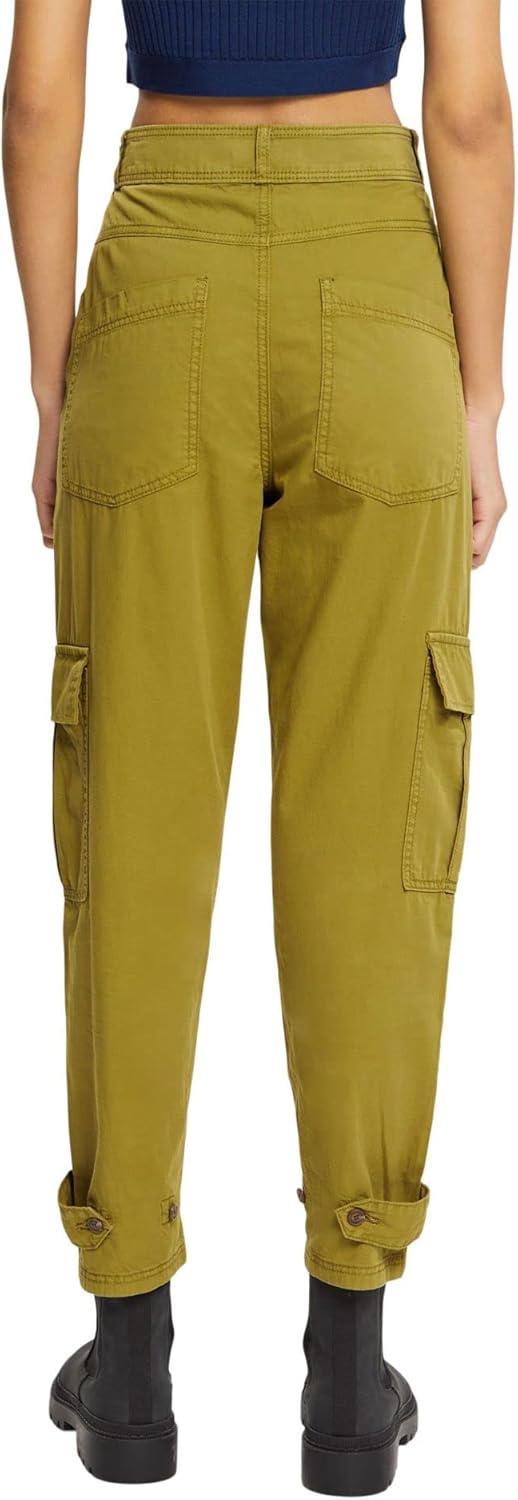 ESPRIT Damen Hose 32W / 28L 360/Olive, 32W / 28L 360/Olive