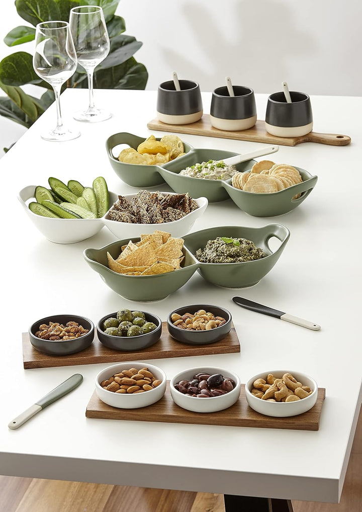 ladelle 62392 HOST Schalen- &amp; Paddelset anthrazit (1 Set)