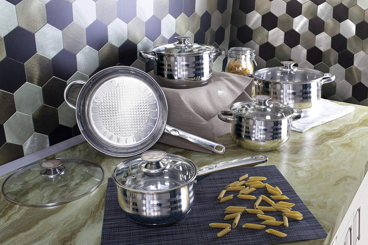 Blaumann Töpfe und Pfannen 10 tlg. Set Jumbo Gourmet Line