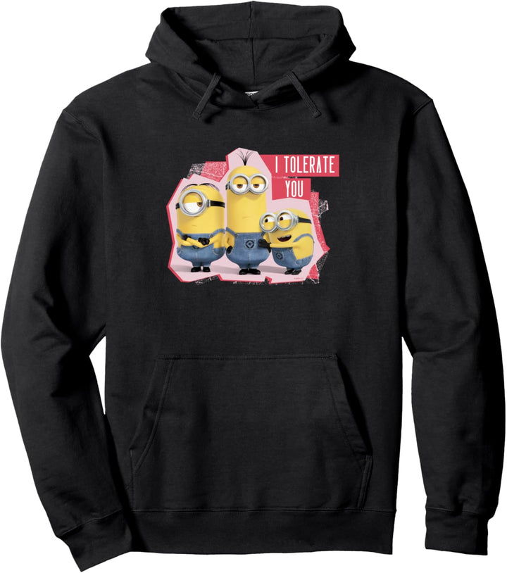Despicable Me Minions Valentine's Day I Tolerate You Pullover Hoodie