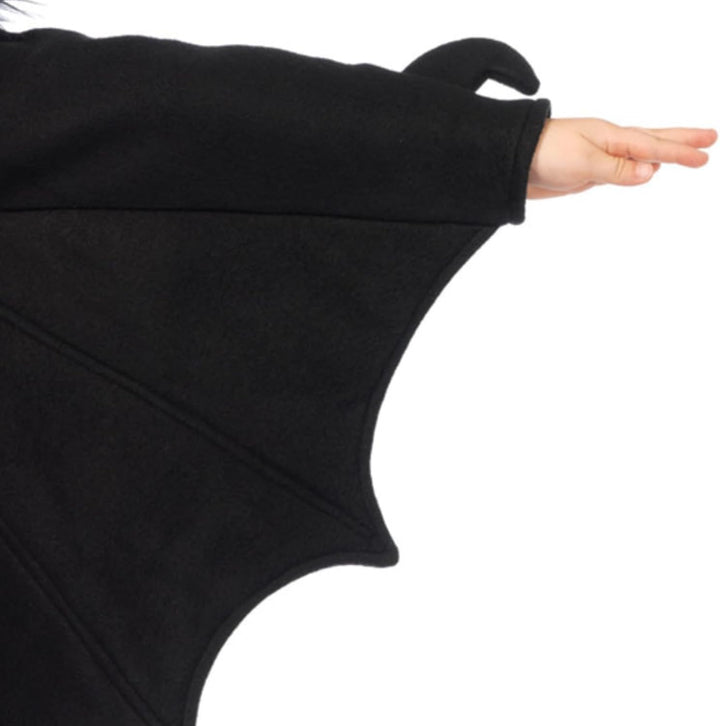 Leg Avenue C49100 - Cozy Bat Kinderkostüme, Schwarz, Grösse Large (10 -12 Jahre), Large (10 -12 Jahr