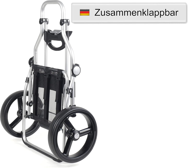 ANDERSEN Einkaufstrolley - Royal Shopper Malit schwarz 49 L Einkaufswagen,langlebig,Thermo, Aluminiu