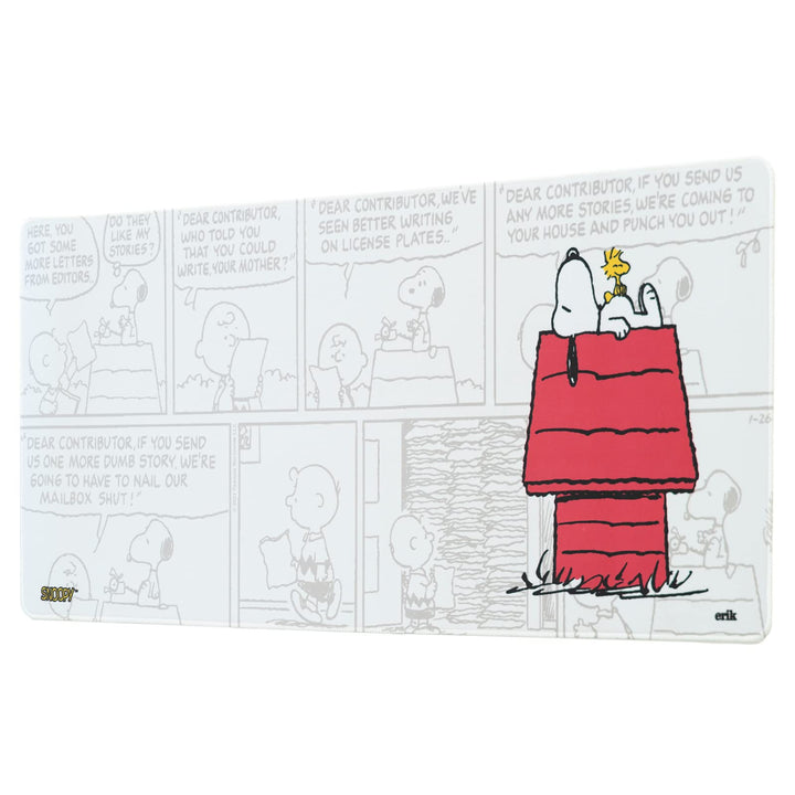Grupo Erik Gaming Mauspad XXL Peanuts Snoopy Gaming Mousepad XXL rutschfest und Wasserabweisend Maus