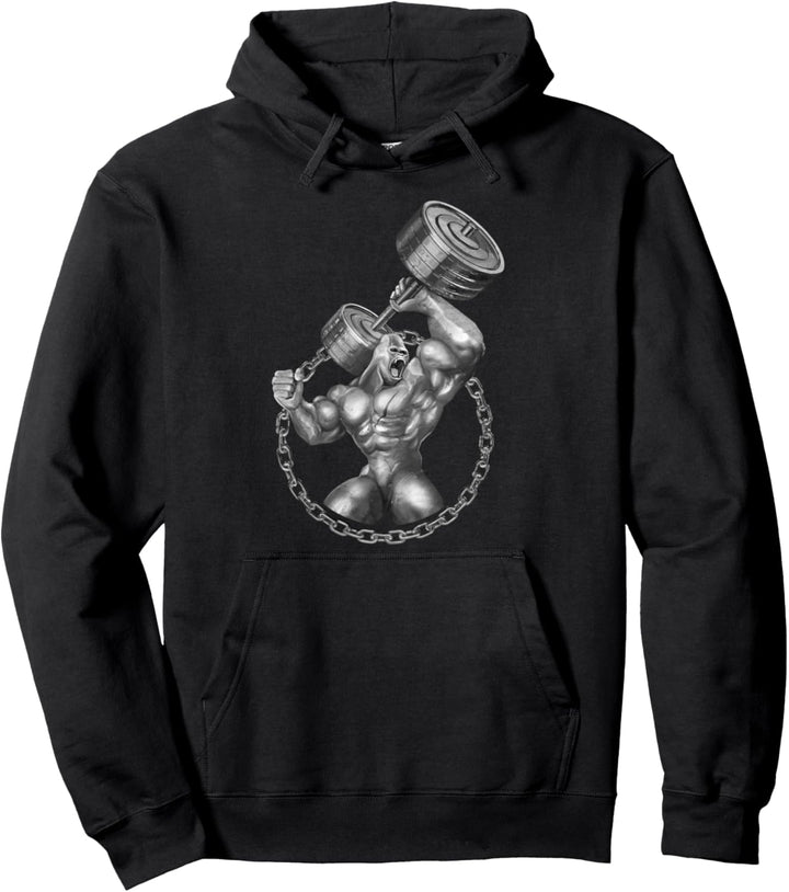Gorilla Beast Training Workout Fitness Muskeln Gym Pullover Hoodie