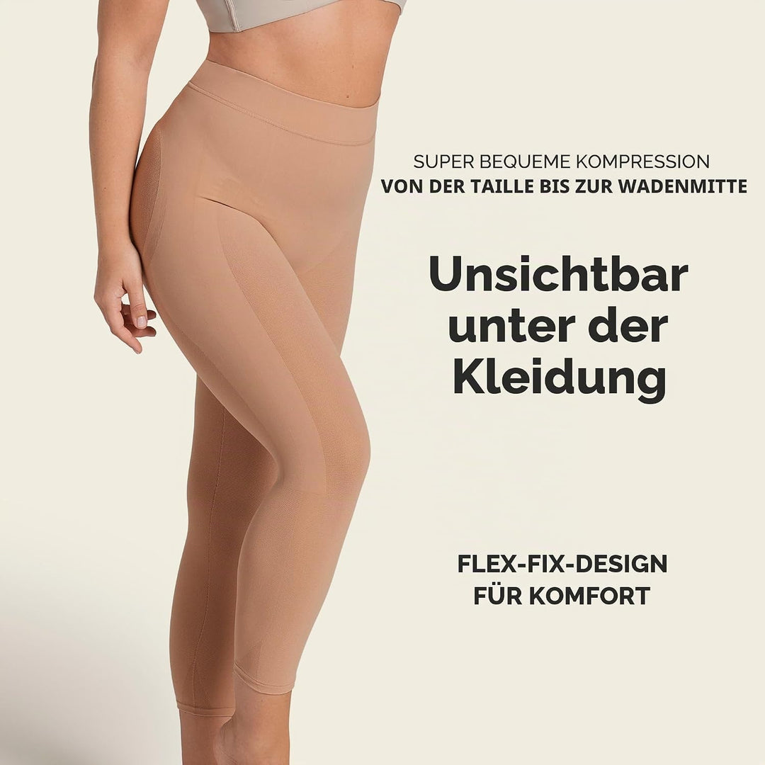 Leonisa Nahtlose Shapewear Hohe Taille Butt Lifting Capri oder Shaper Shorts Oberschenkel Slimmer Gi