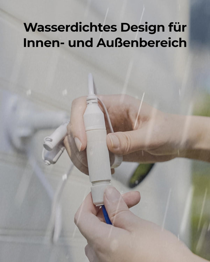 Reolink PoE Combiner & Splitter, Stromversorgung für 2 IP Kameras mit nur 1 Kabel, Unterstützt bis z