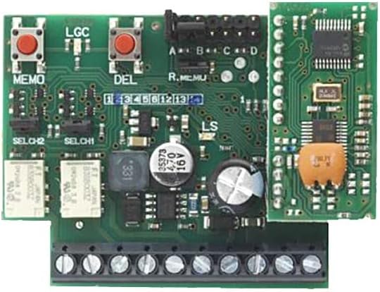 CARDIN S 504 RXM 2CH Mini Bikanal-Receiver 433Mhz Serie S504 (Code RQM504C2)
