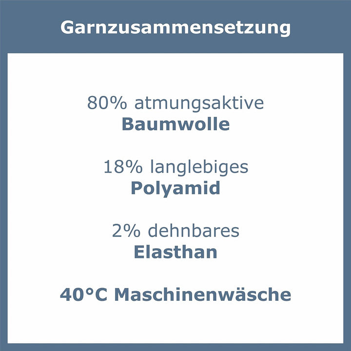 ca·wa·so Socken für Damen &amp; Herren im 10er-Set | Ohne drückende Naht | Bequemes &amp; weiches Material (