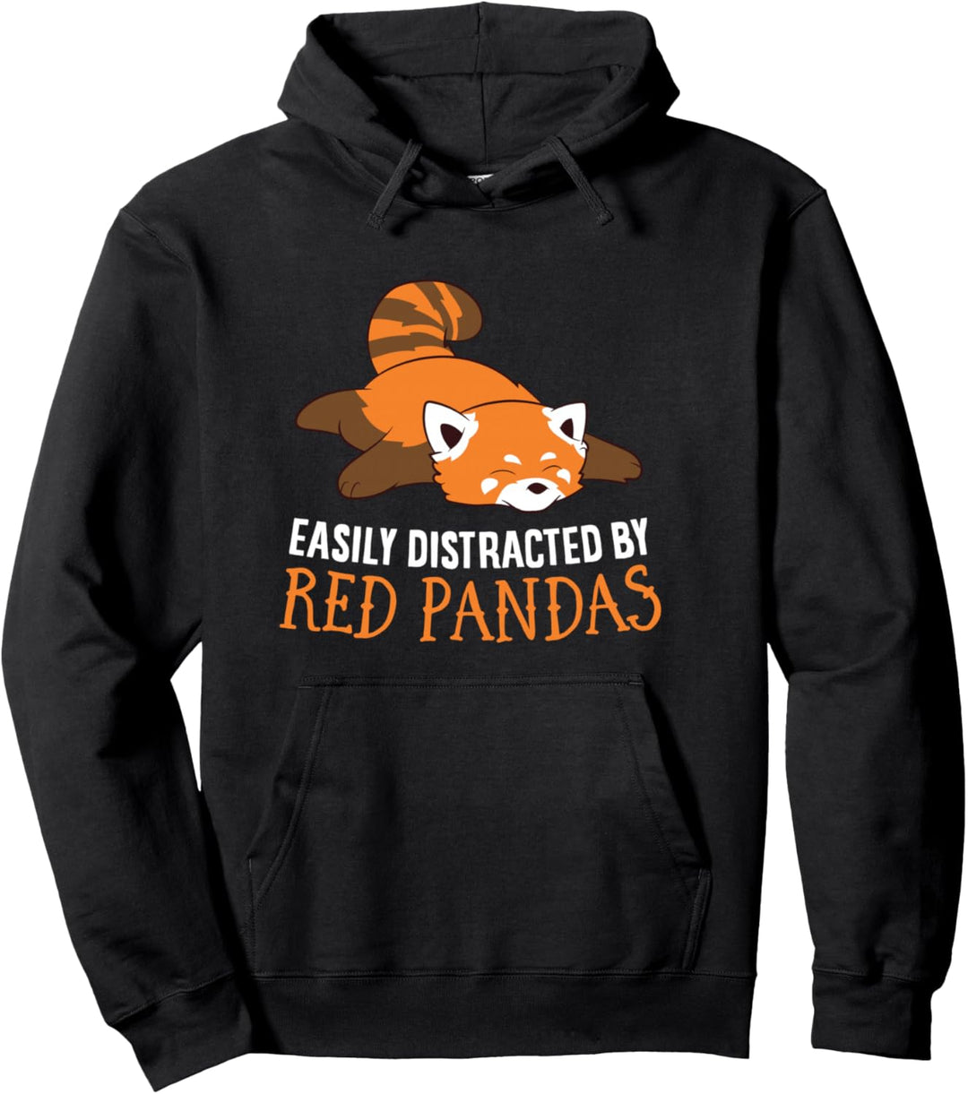 Leicht Ablenkbar von Roten Pandas Pullover Hoodie