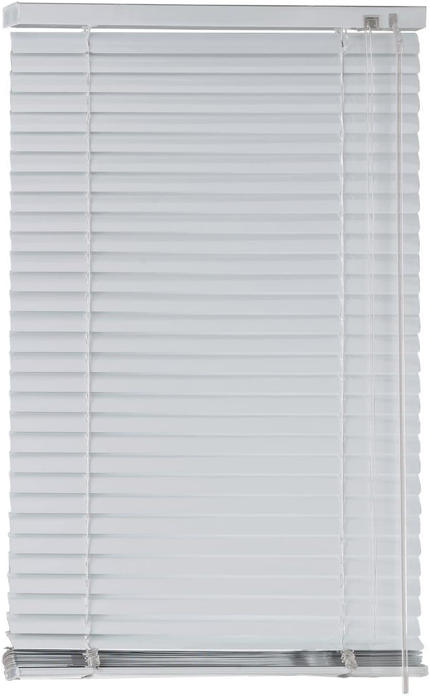 EXKLUSIV HEIMTEXTIL Aluminium Jalousie Lamellen 100 x 220 cm Weiss Weiss 100 x 220 cm, Weiss 100 x 2