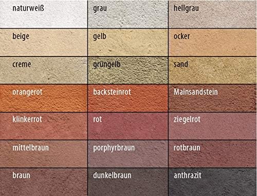 Steinrestauriermörtel/Reparaturmörtel/Mörtel für Sandstein 5 kg im Eimer (creme)