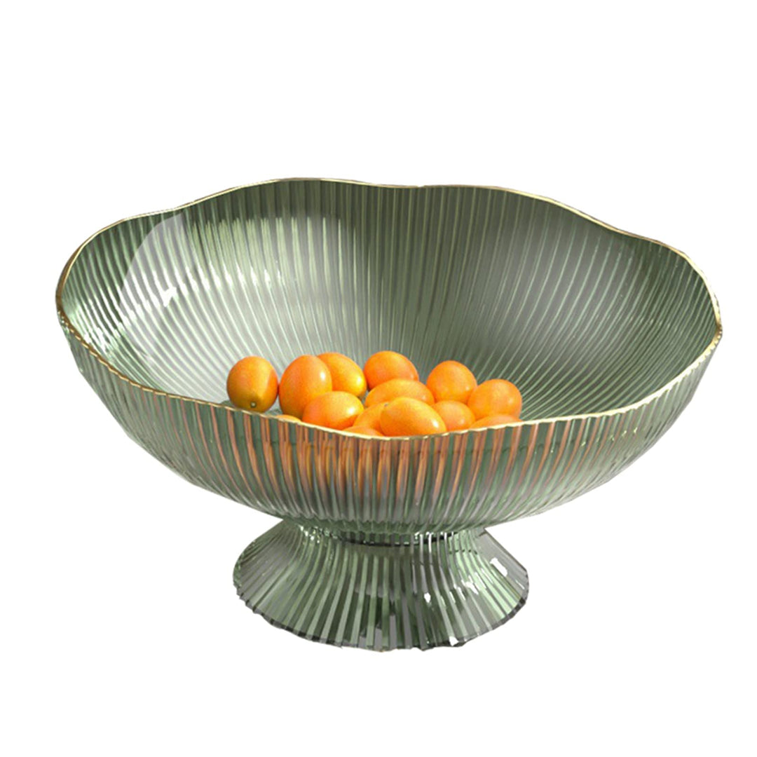 Obstschale, Obstteller, Dekorative Schalen mit Abflusslöchern, Abnehmbarer Sockel, Obstschale für Ti