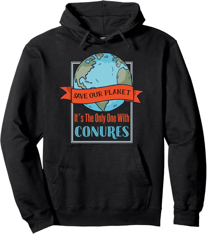 Unseren Planeten retten Es ist der einzige mit Heilmitteln Pullover Hoodie