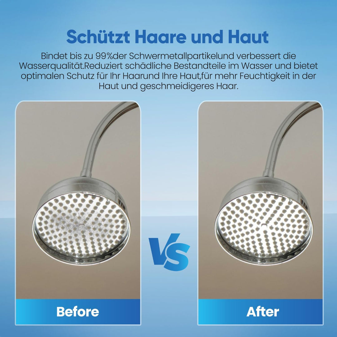 EVERSPRING Wasserduscha-Filterelement – Online-Duschaufbereiter, kompatibel mit Philips Duschfilter
