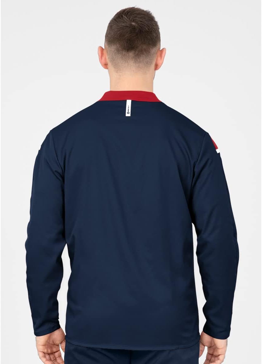 JAKO Herren Champ 2.0 Präsentationsjacke S Marine/Neongelb, S Marine/Neongelb
