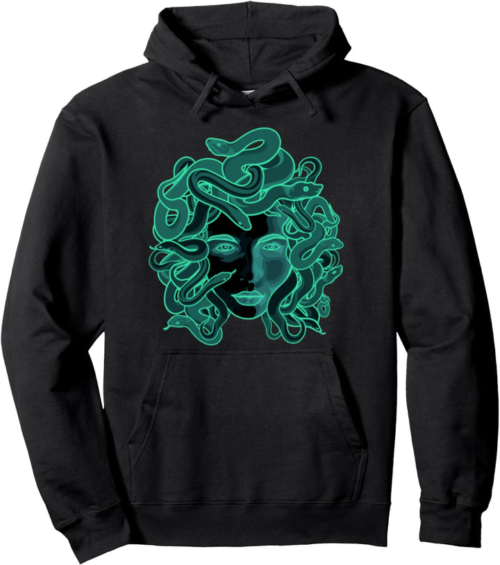 Antike griechische mythologische Medusa Pullover Hoodie