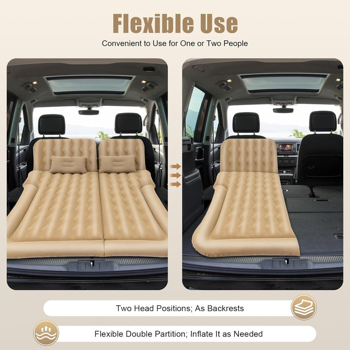 Auto Luftmatratze SUV aufblasbare Bett aufblasbare Camping Bett Combo Portable Bett, abnehmbare aufb