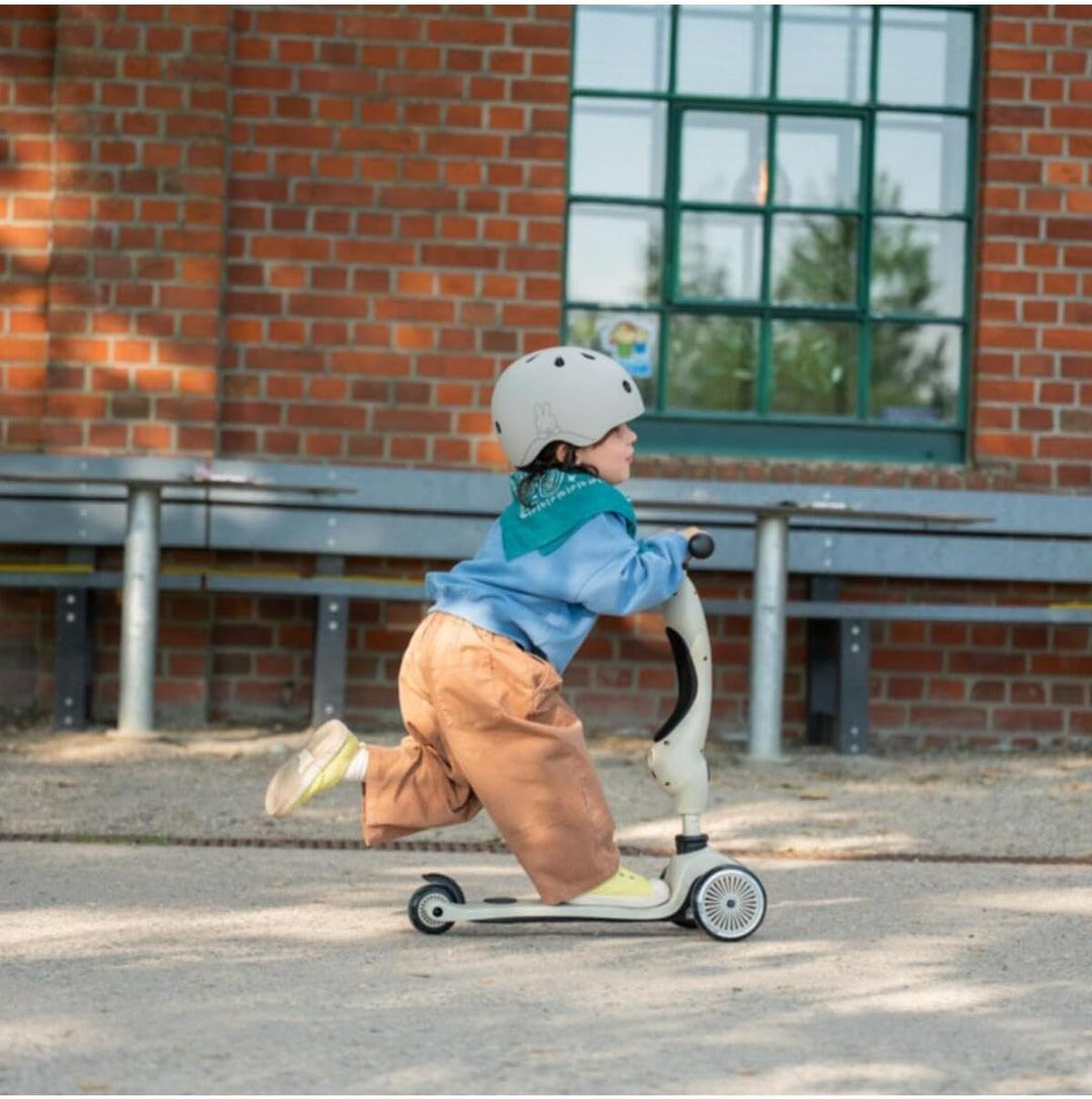 Highwaykick 1 Push and GO | Miffy Kollektion – 2-in-1 Lauflernhilfe und Kickboard