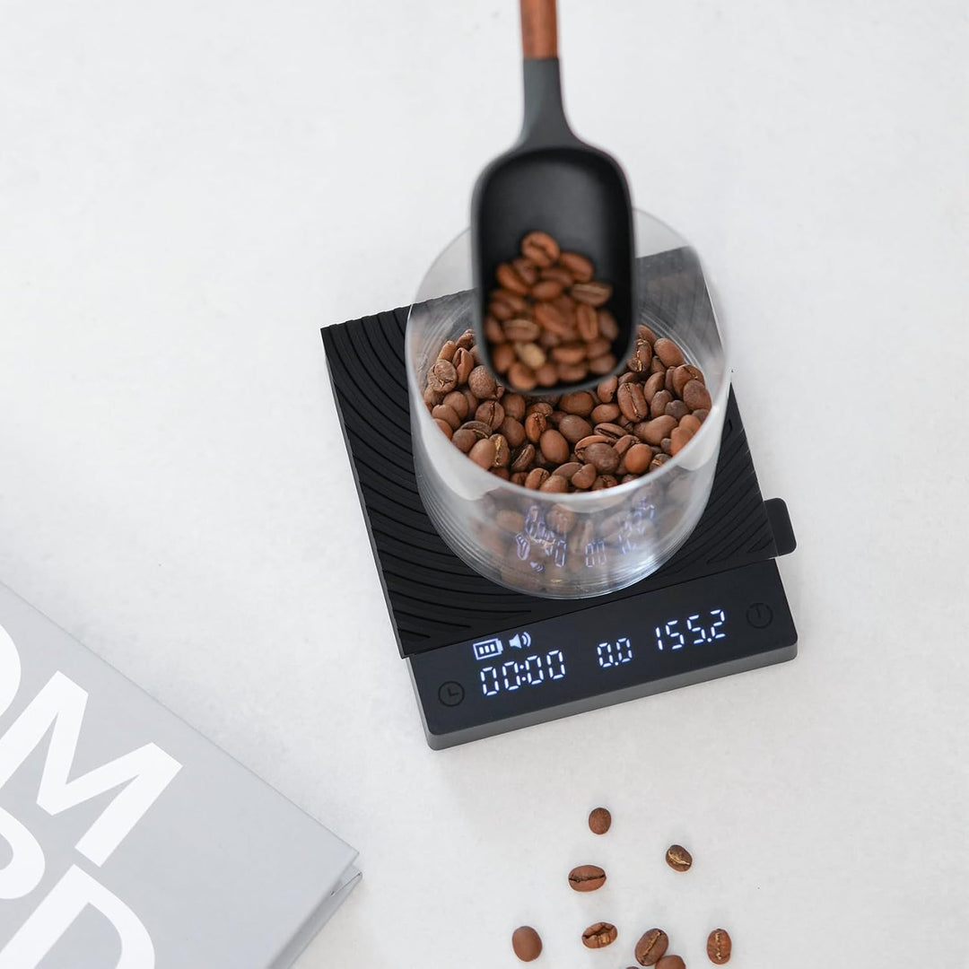 TIMEMORE Black Mirror Basic mini Kaffeewaage Elektronische Ultradünn und Leicht Espressowaage Mit Wa