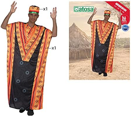 ATOSA 38897 Afrikanische Tracht, M-L, M-L