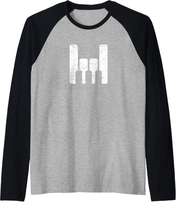 Klavier the Keyboard rocks Geschenkideen Raglan