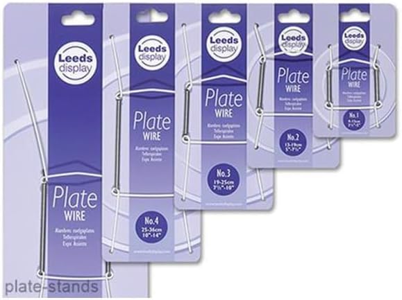 Teller-Drähte, Nr. 1, 7,6-12,7 cm (3-5 Zoll)