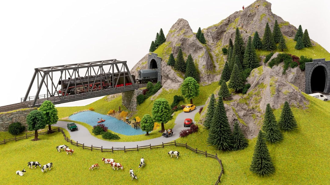 NOCH 60804 Start-Set „Modellbahn-Anlagenbau, Mehrfarbig