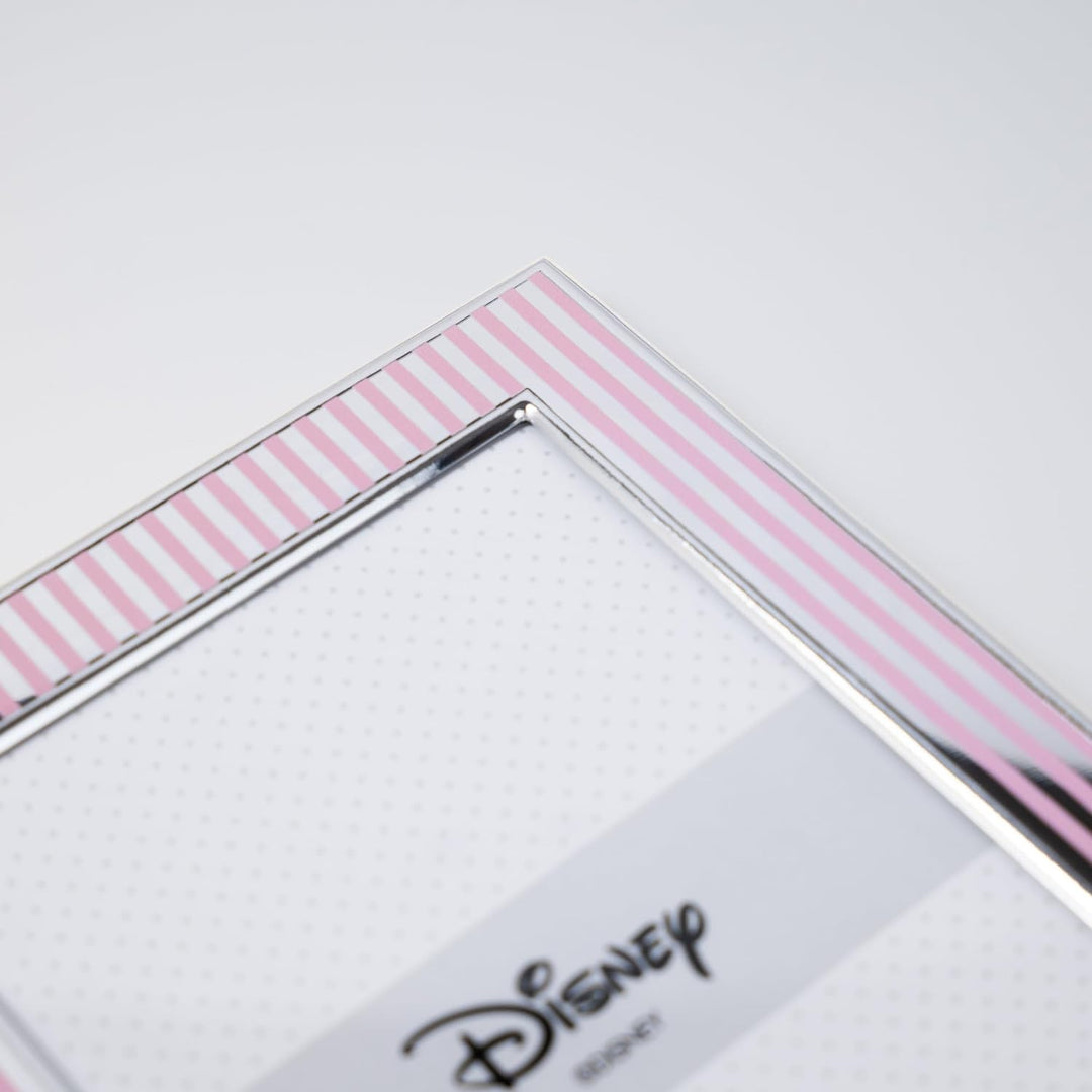 VALENTI & CO. Disney Baby - Minou Aristocats Bilderrahmen in Silber für Kinder, Geschenkidee für Tau