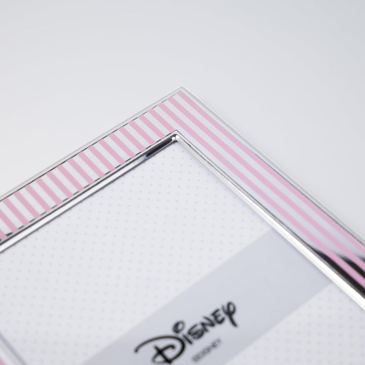 VALENTI & CO. Disney Baby - Minou Aristocats Bilderrahmen in Silber für Kinder, Geschenkidee für Tau