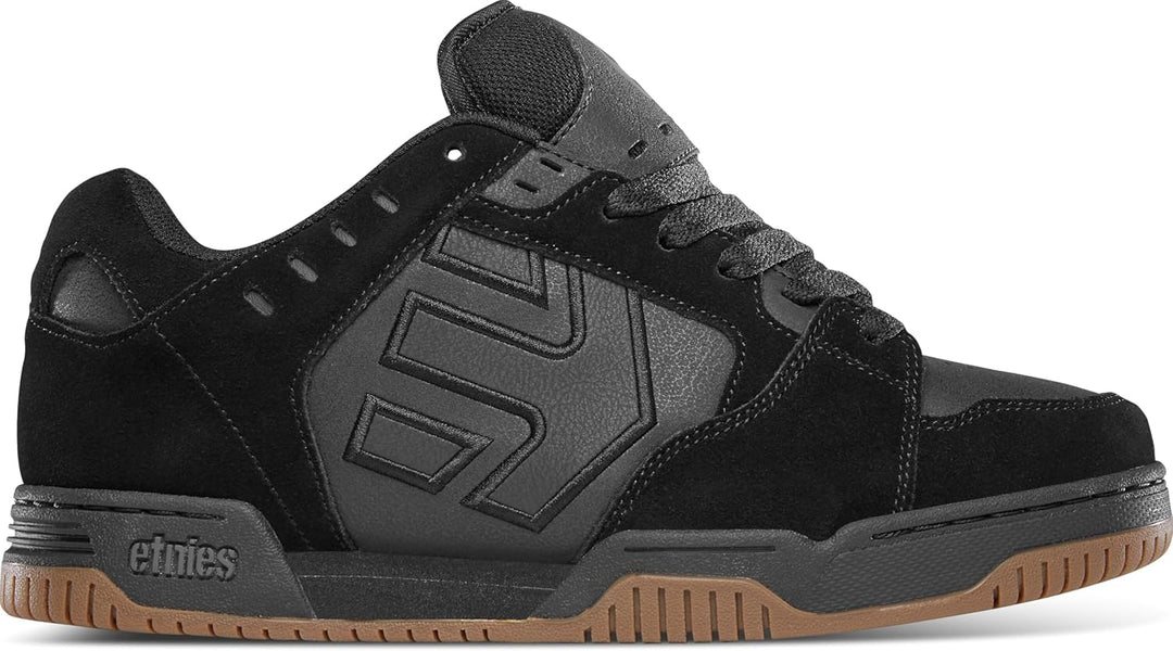 Etnies Herren Faze Low Top Puff Skateschuh 40 EU Black Black Gum, 40 EU Black Black Gum