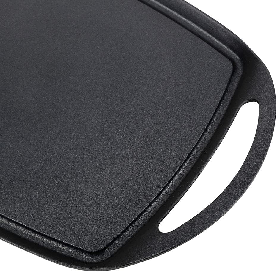 Crealys 513603 Plancha, 29x 23 cm, Aluguss, Schwarz