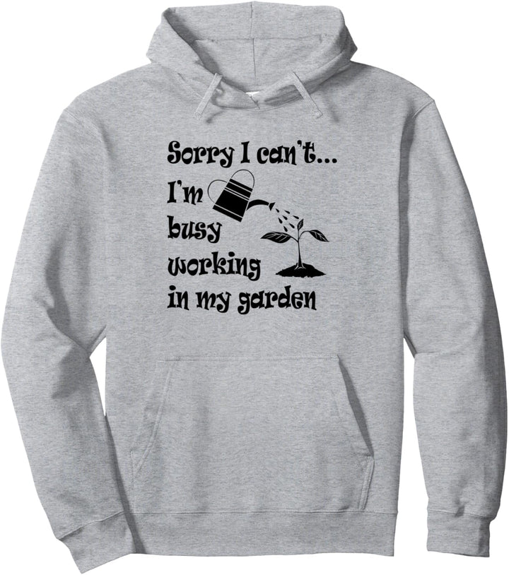 Witziger Gärtner Spruch im Garten Gartenarbeit Pullover Hoodie