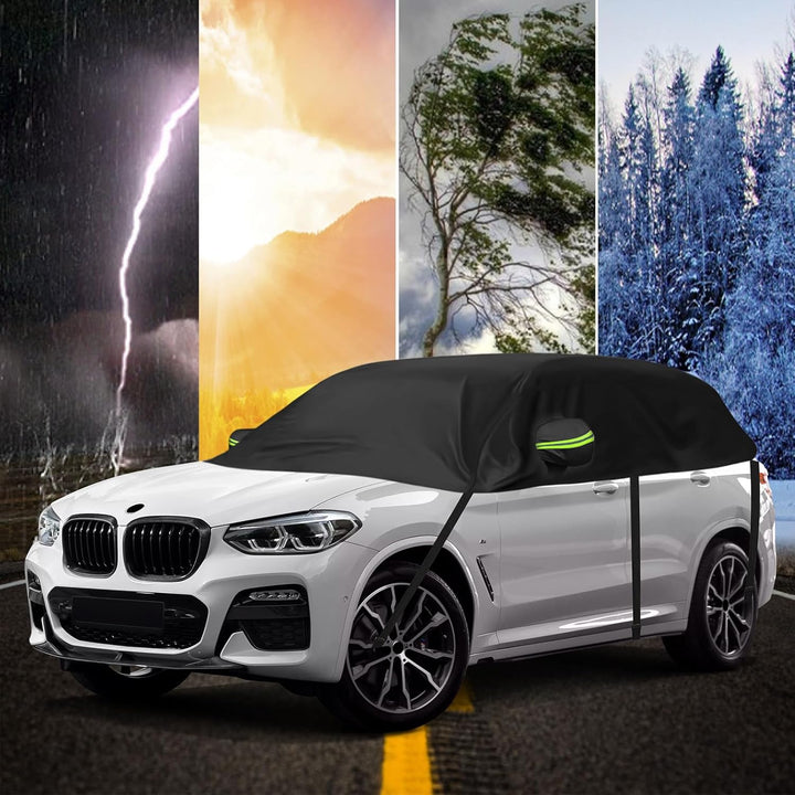 Halbe Autoabdeckung Ersatz für BMW X3 E83 F25 G01 2004-2024, Softtop Dachschutz Autoabdeckung Wasser