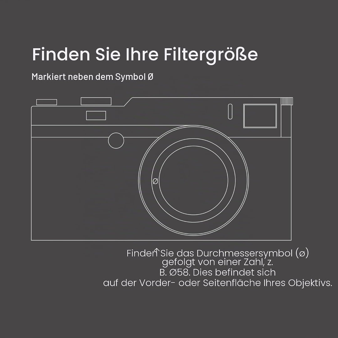 Urth 77 mm UV, Polfilter (CPL), ND8, ND1000 Filter Kit (Plus+) 77mm Zum Einschrauben, 77mm Zum Einsc