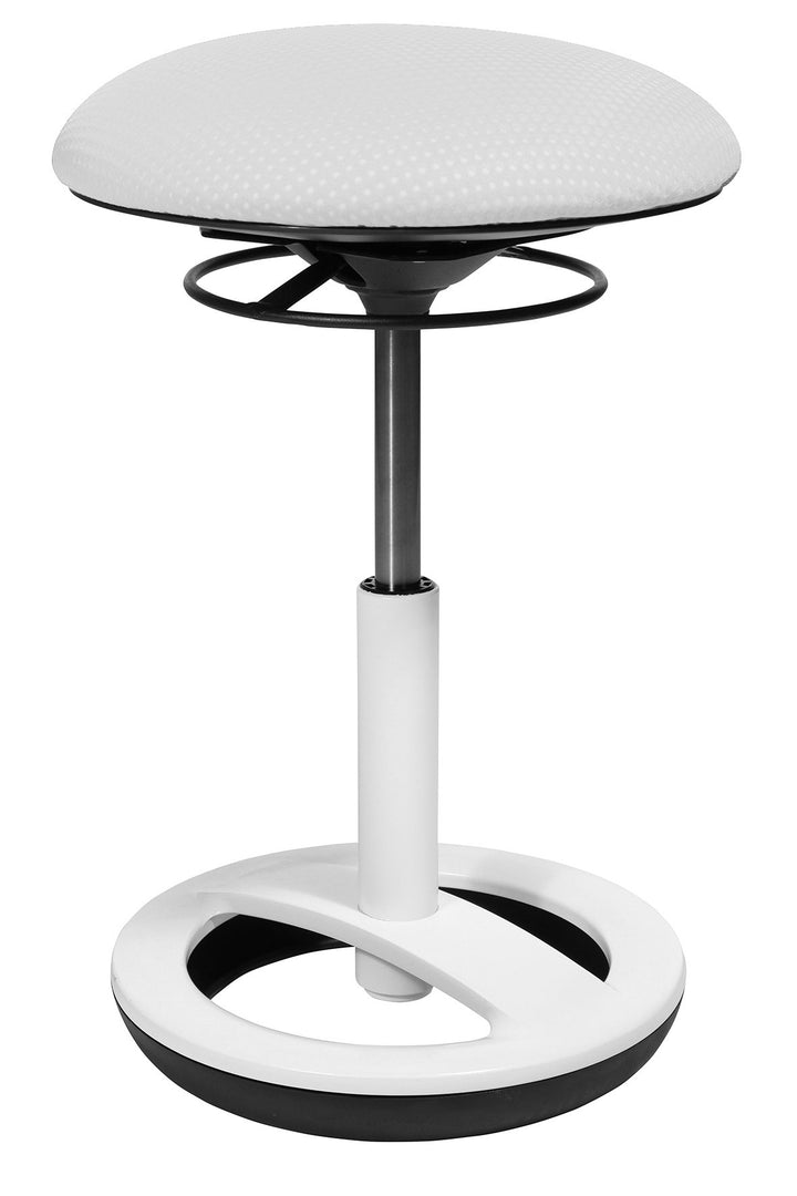 Topstar SU43BR3 Sitness Bob, ergonomischer Sitzhocker, Arbeitshocker, Bürohocker mit Schwingeffekt,