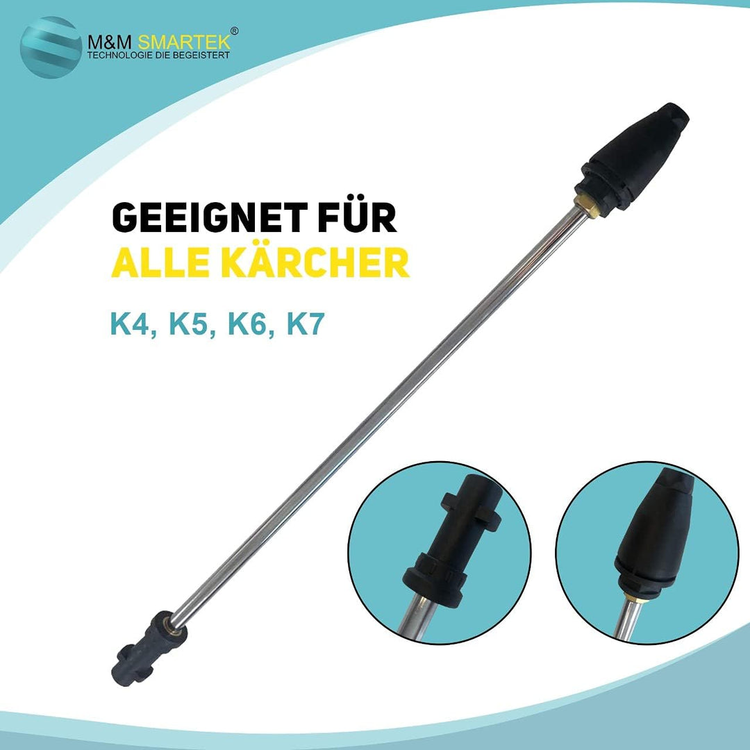 Rotordüse Dreckfräse Dreckfraser Düse Bajonett für Kärcher Karcher K4 K5 K6 K7