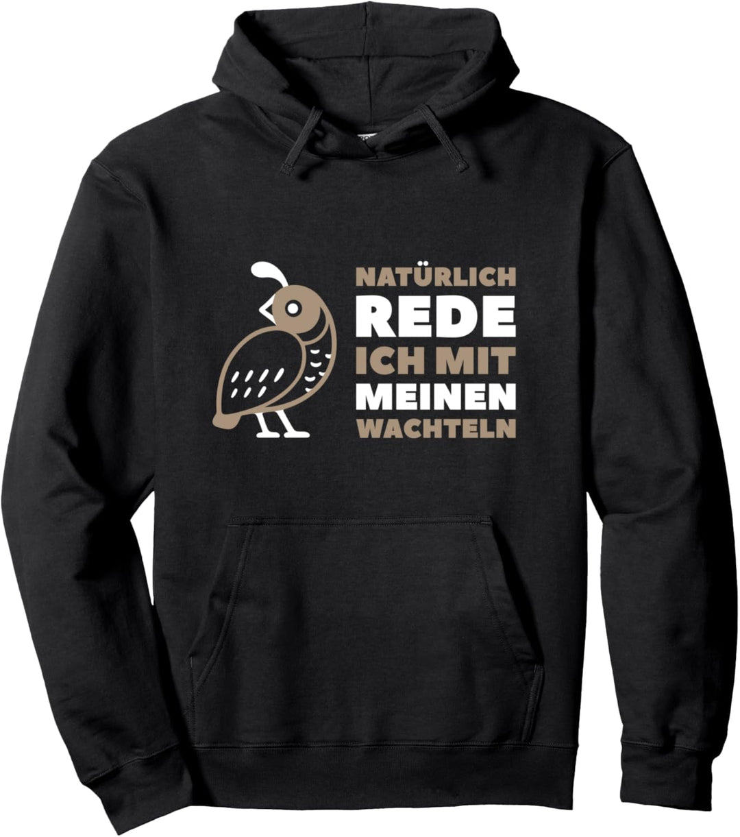 Wachteln und Hühner Tierfreunde Statement Familie Kleintiere Pullover Hoodie