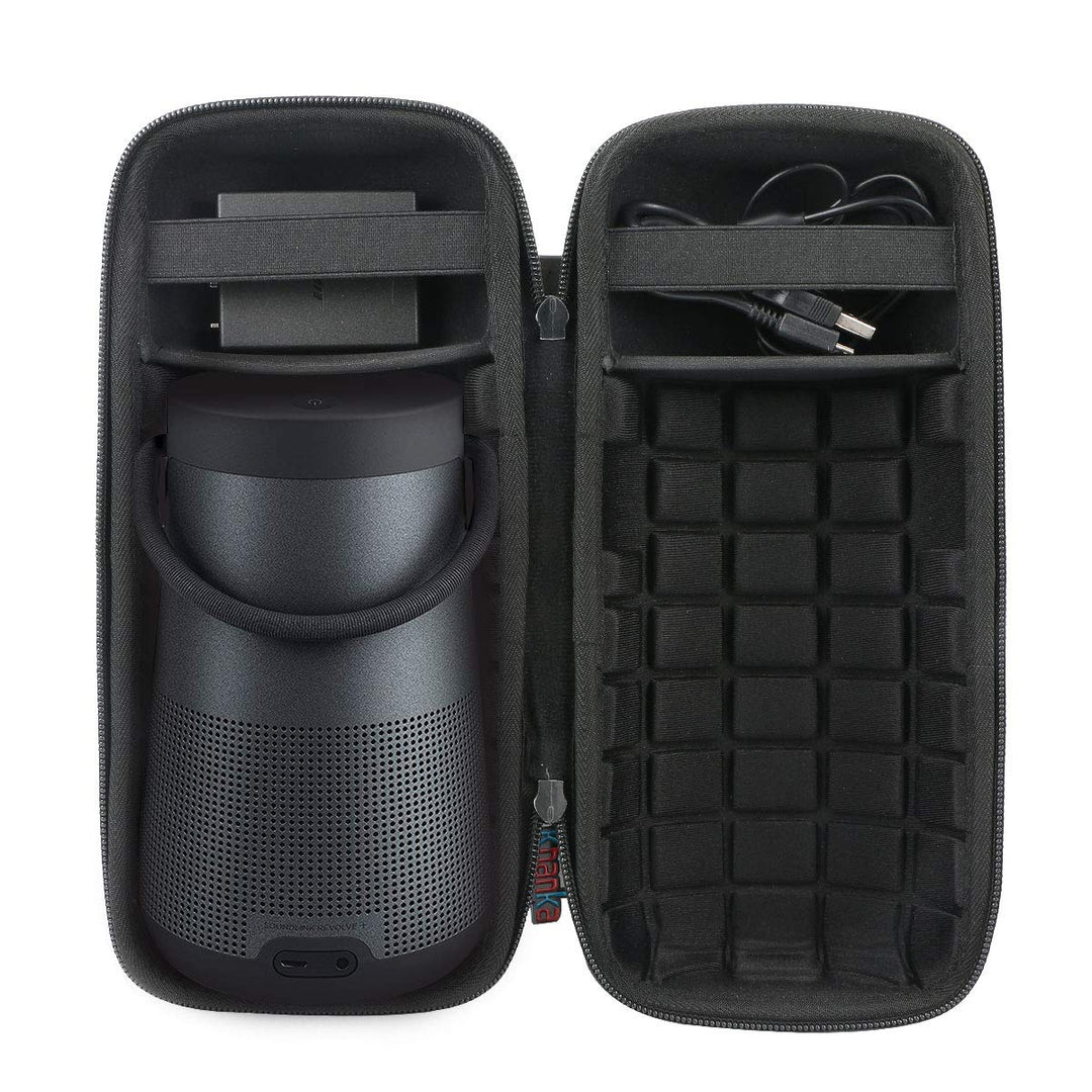 Khanka Hart Tasche Schutzhülle für Bose SoundLink Revolve+ Plus Bluetooth Speaker Tragbarer Lautspre
