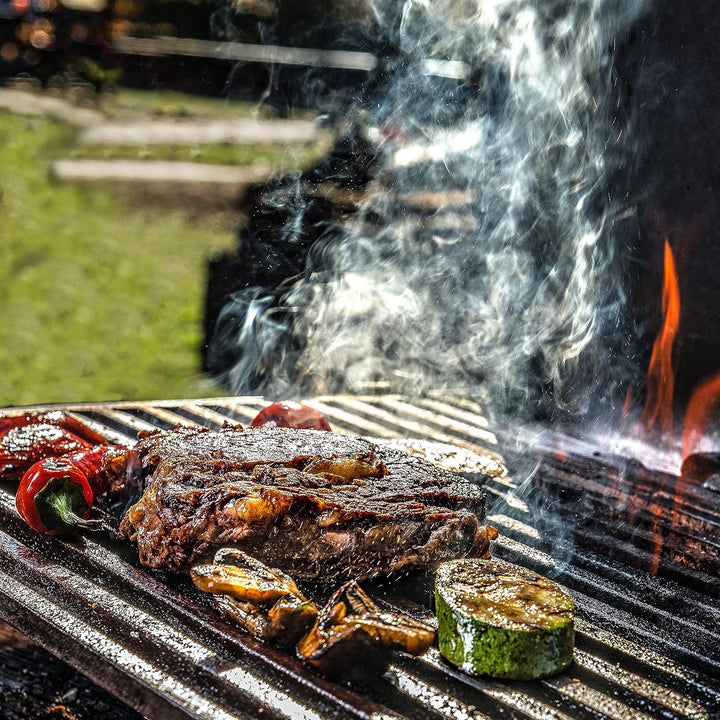Smokehouse by Thoughfully Gourmet-Grillgewürzset - Mini-Glasflaschen mit veganen &amp; vegetarischen Gri