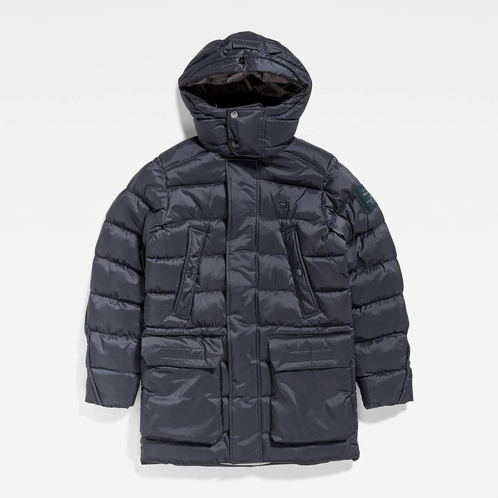 G-STAR Herren G-whistler Padded Hooded Parka Jackets M Blau (salute D20102-D199-C742), M Blau (salut