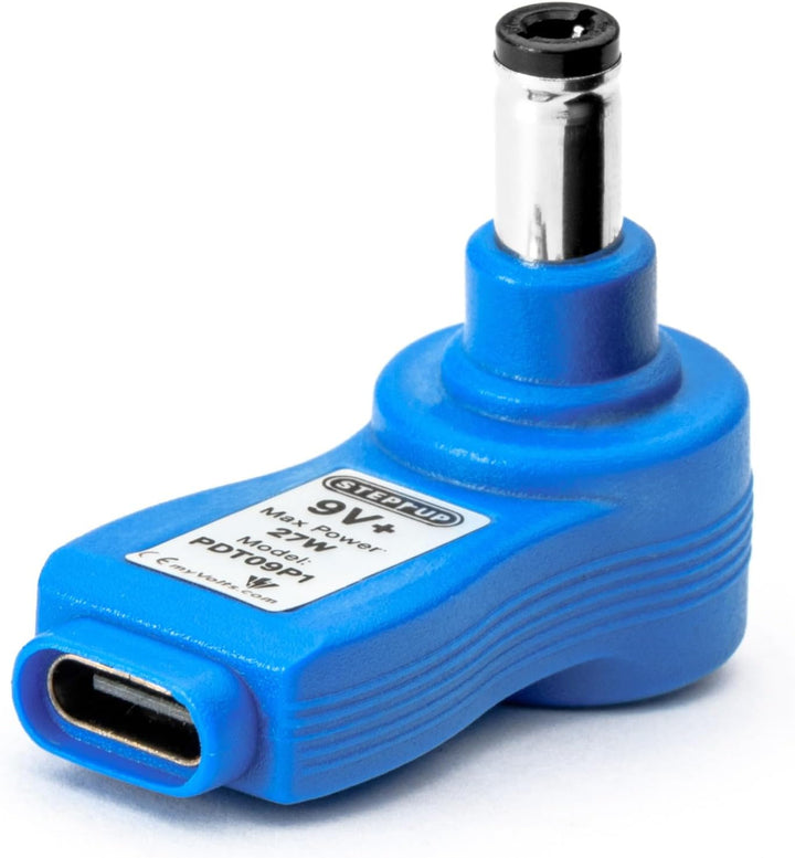 myVolts Step-Up USB-C auf 9V DC Power Tip, kompatibel mit Kettler CYD-0900500F Netzteil