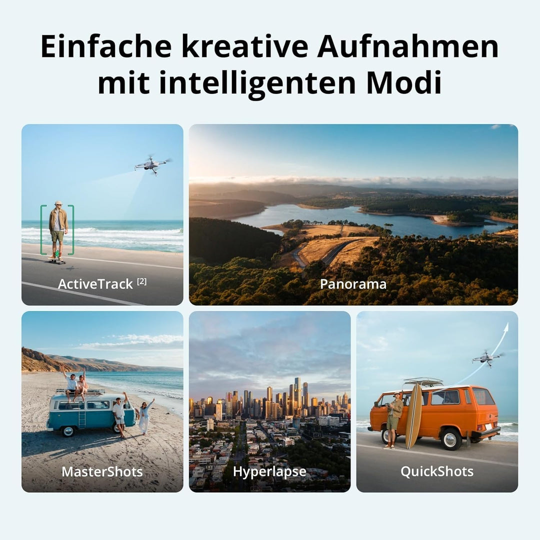 DJI Lito X1 Bundle, 4K Kameradrohne, Hinderniserkennung, ActiveTrack, 1/1,3-Zoll-Sensor, Geeignet, L