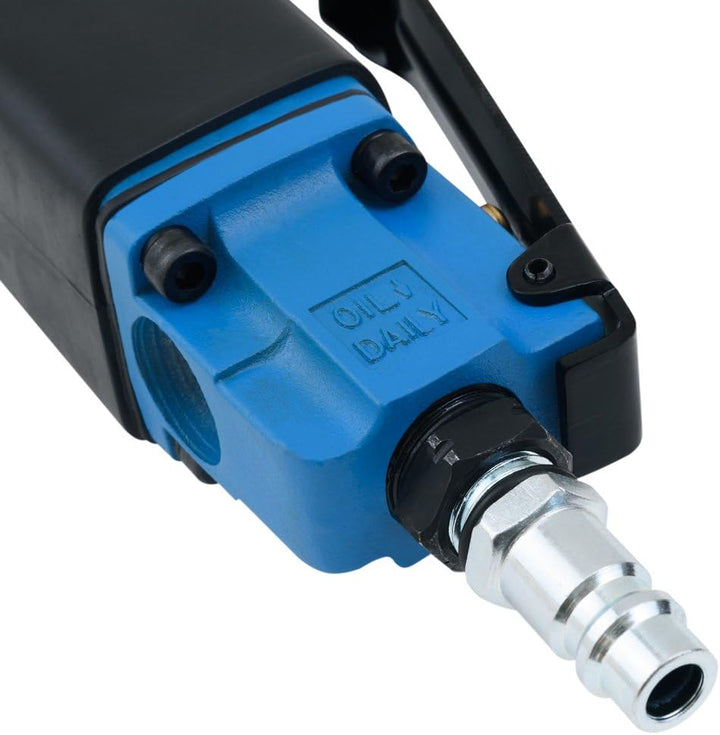 MONZANA® Druckluftschlauch Aufroller automatisch 10m 1/4' Schlauchtrommel inkl. Karosseriesäge 6 Säg