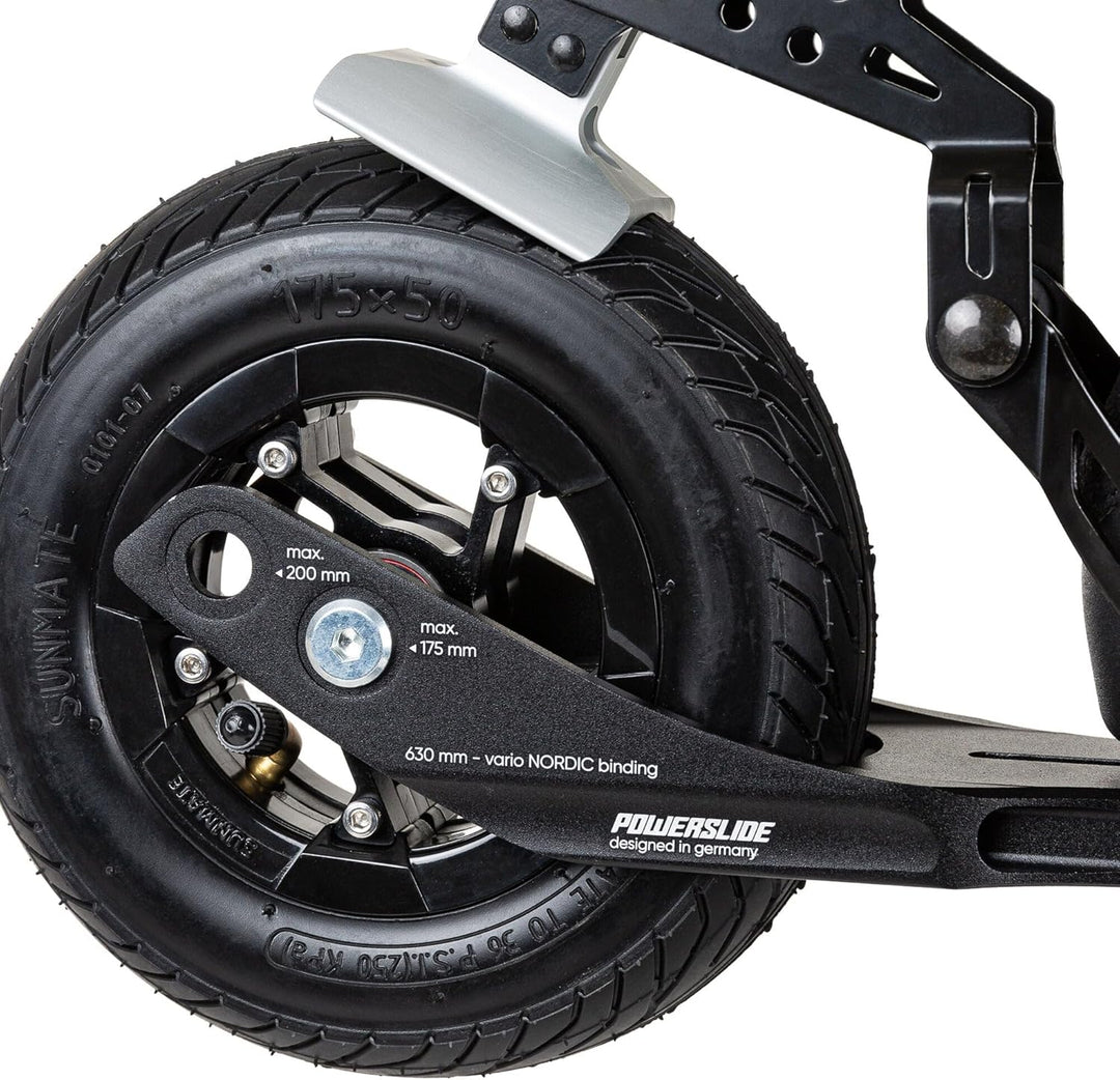 Powerslide Nordic Inline Skate 4-Cross 175, für Damen und Herren 40EU EU, 40EU EU