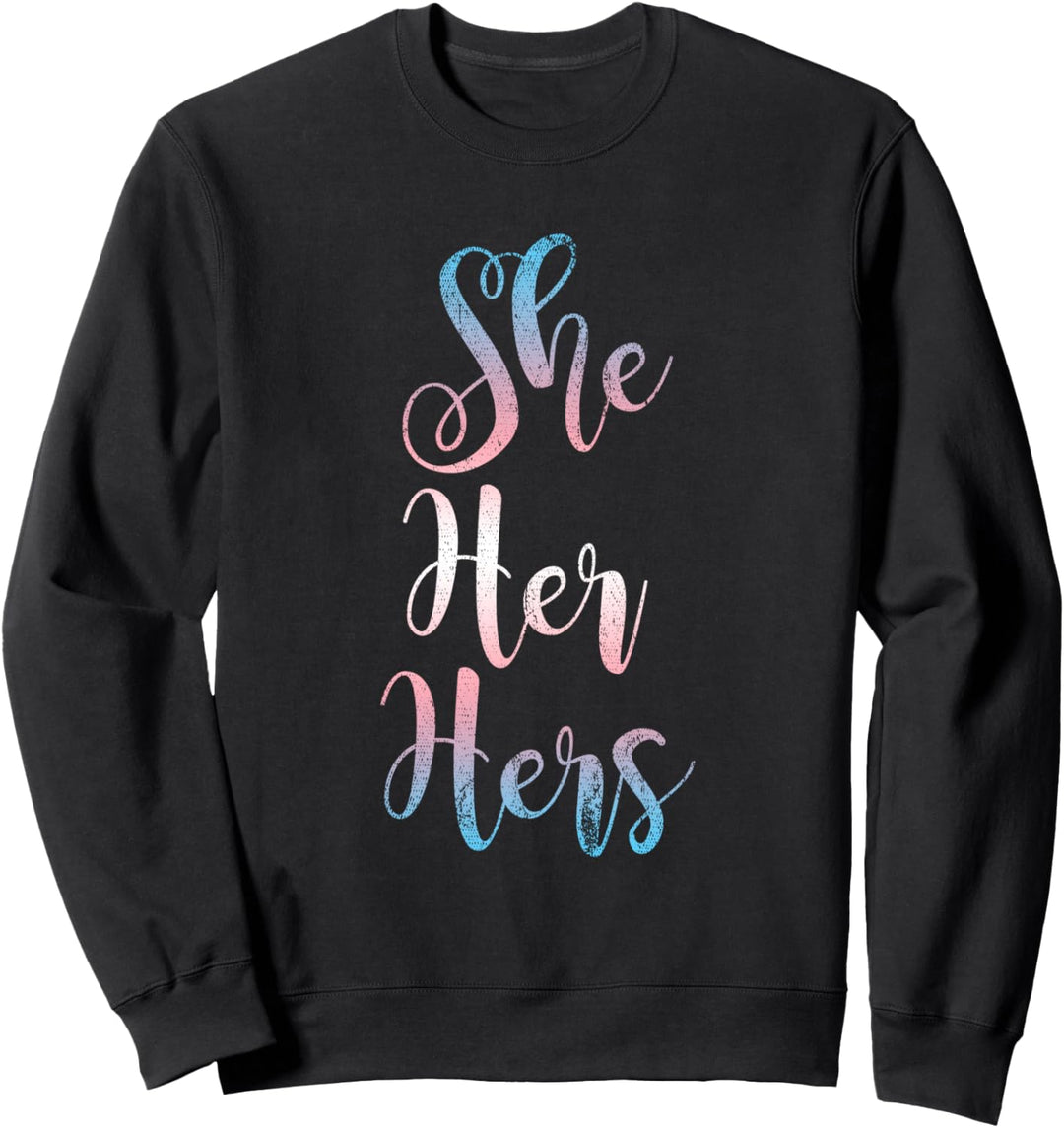 Trans Pride LGBTQ Transgender Frau Geschenk Transsexuell Sweatshirt