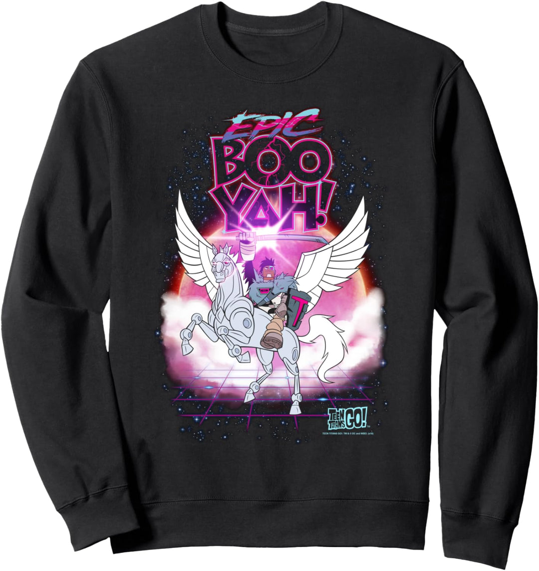 Teen Titans Go! Cyborg Epic Boo Ya Sweatshirt