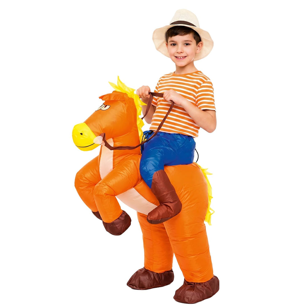 Aufblasbares Kostüm für Kinder | Kostüm für die Kostümparty | Aus strapazierfähigem Polyester - Ange