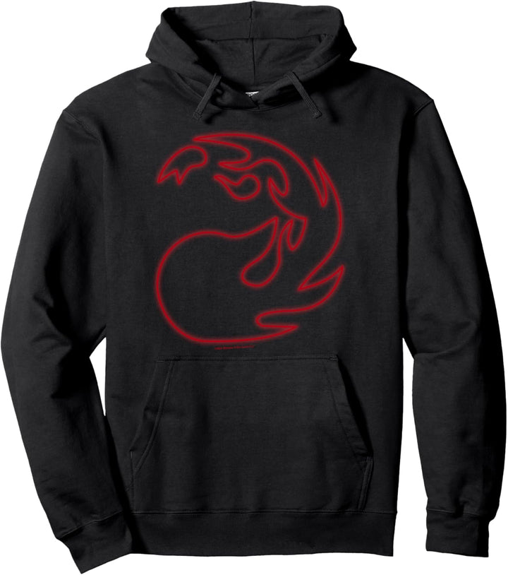 Magic: The Gathering Red Mana Neon Pullover Hoodie