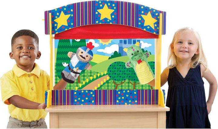 Melissa &amp; Doug 12536 Tisch Puppentheater aus Holz