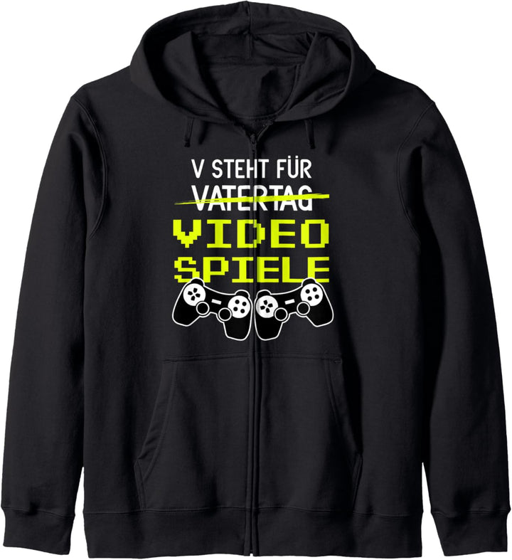 Vatertag Gamer für Gaming Papa &amp; Zocker Vater Kapuzenjacke